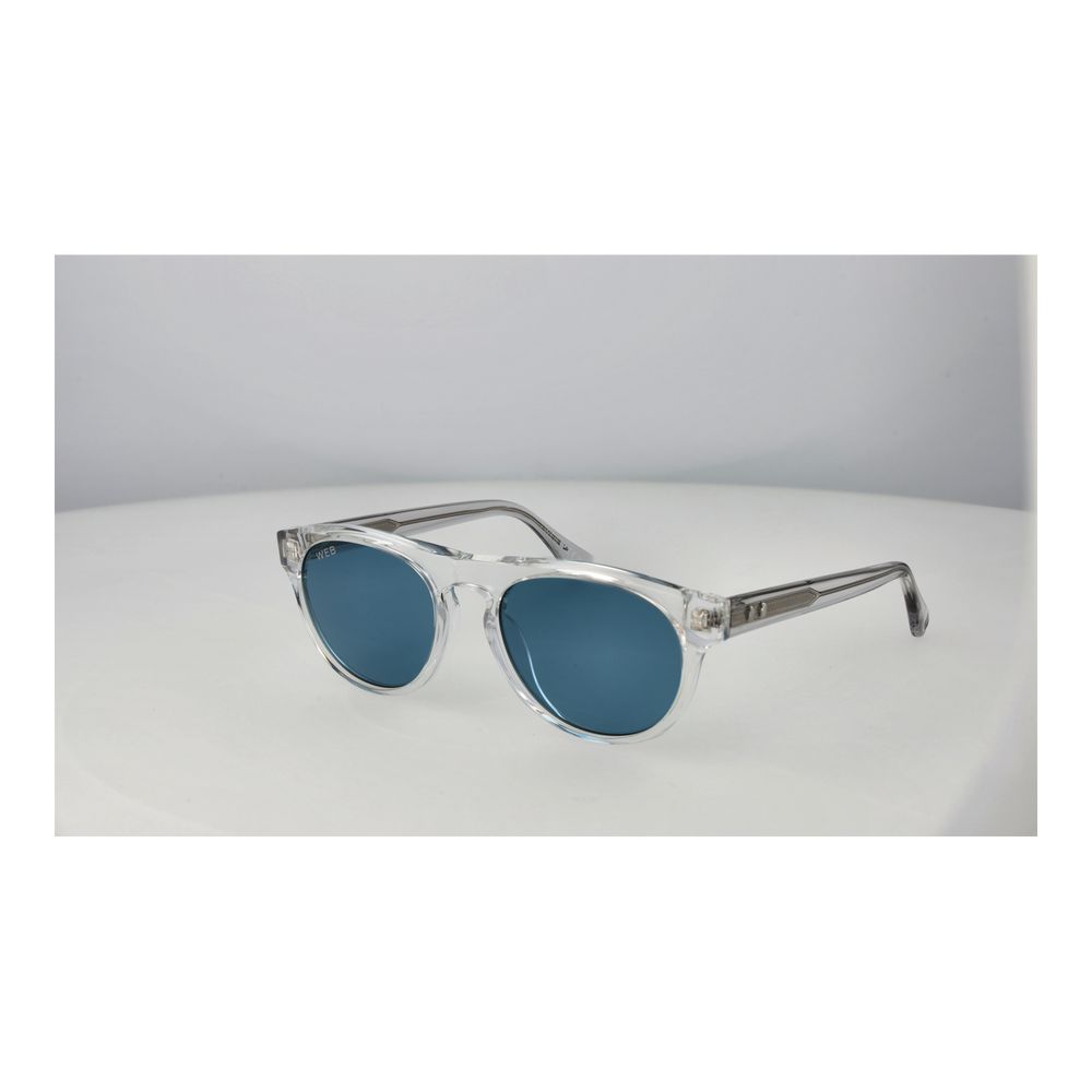 Web Transparent Acetate Sunglasses