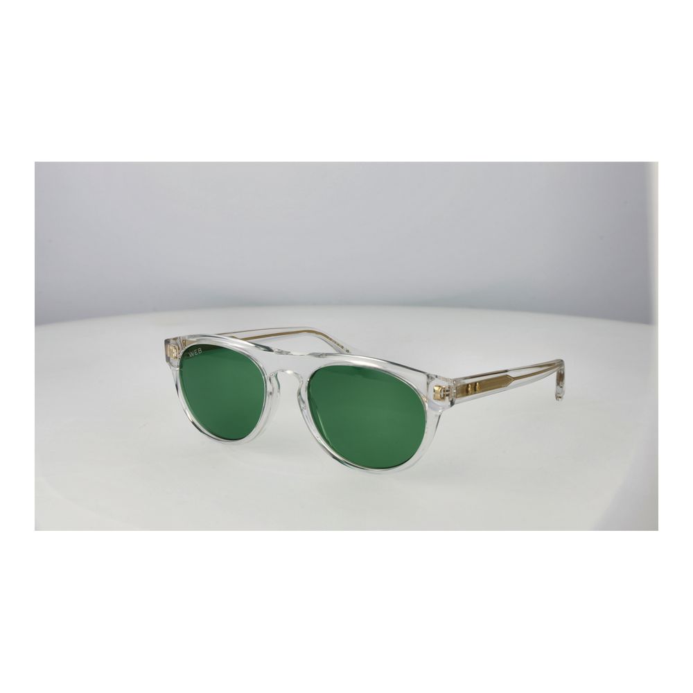 Web Transparent Acetate Sunglasses