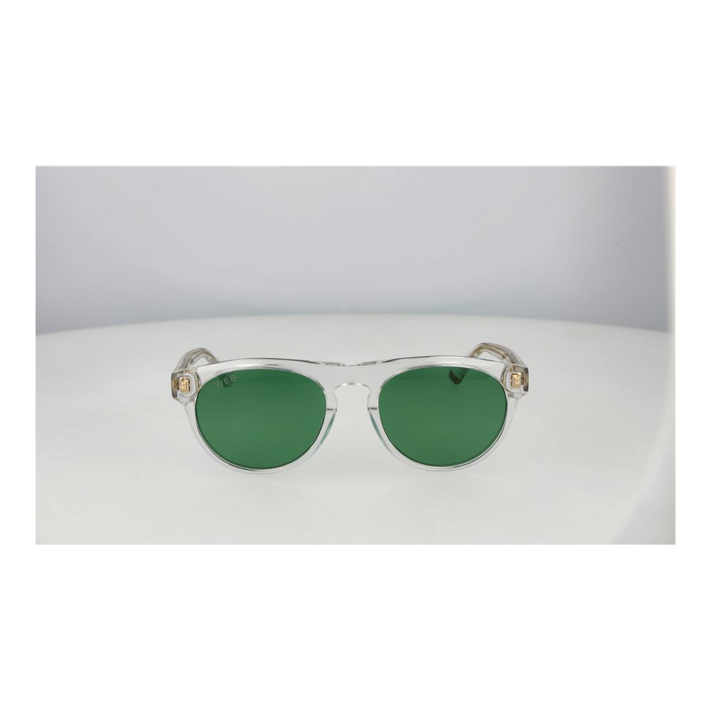 Web Transparent Acetate Sunglasses