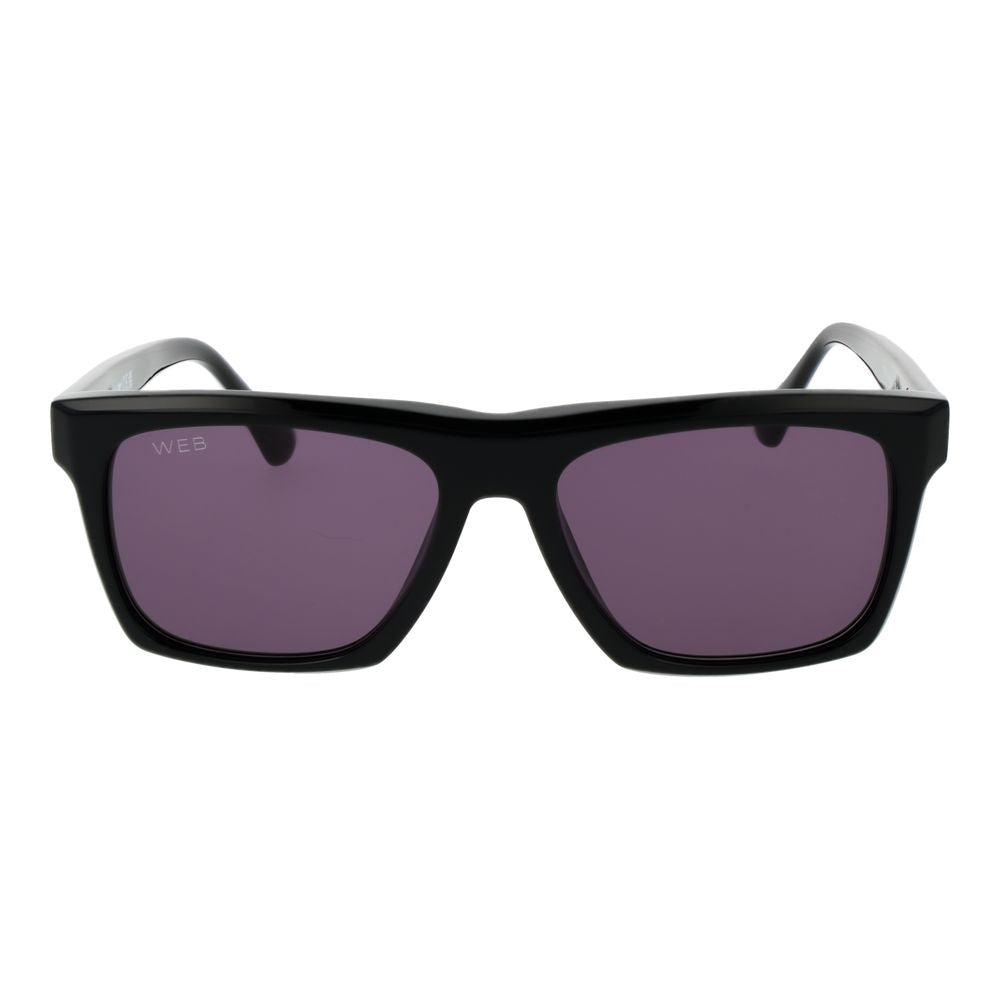 Web Black Acetate Sunglasses