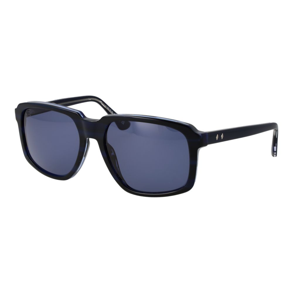 Web Blue Acetate Sunglasses