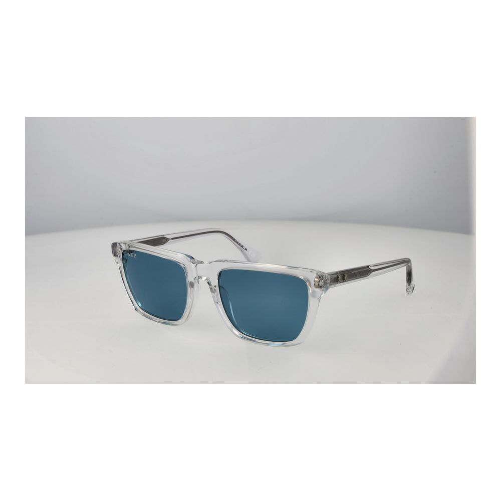 Web Transparent Acetate Sunglasses