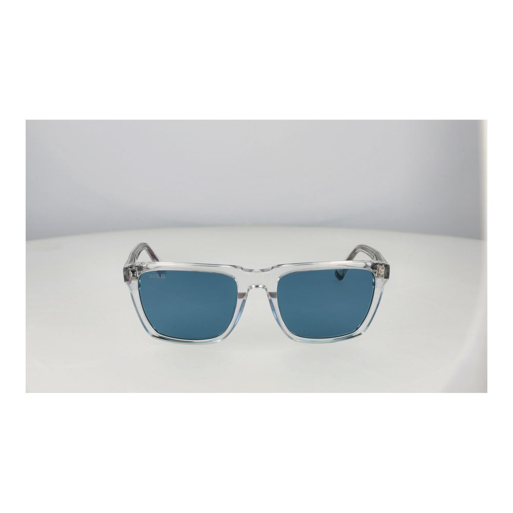 Web Transparent Acetate Sunglasses
