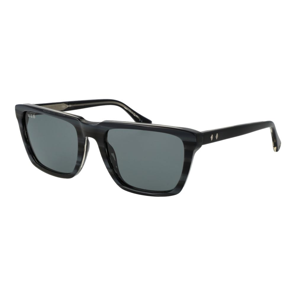 Web Gray Acetate Sunglasses
