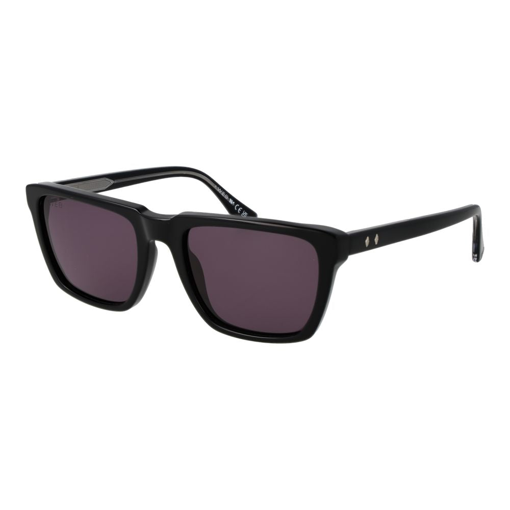 Web Black Acetate Sunglasses