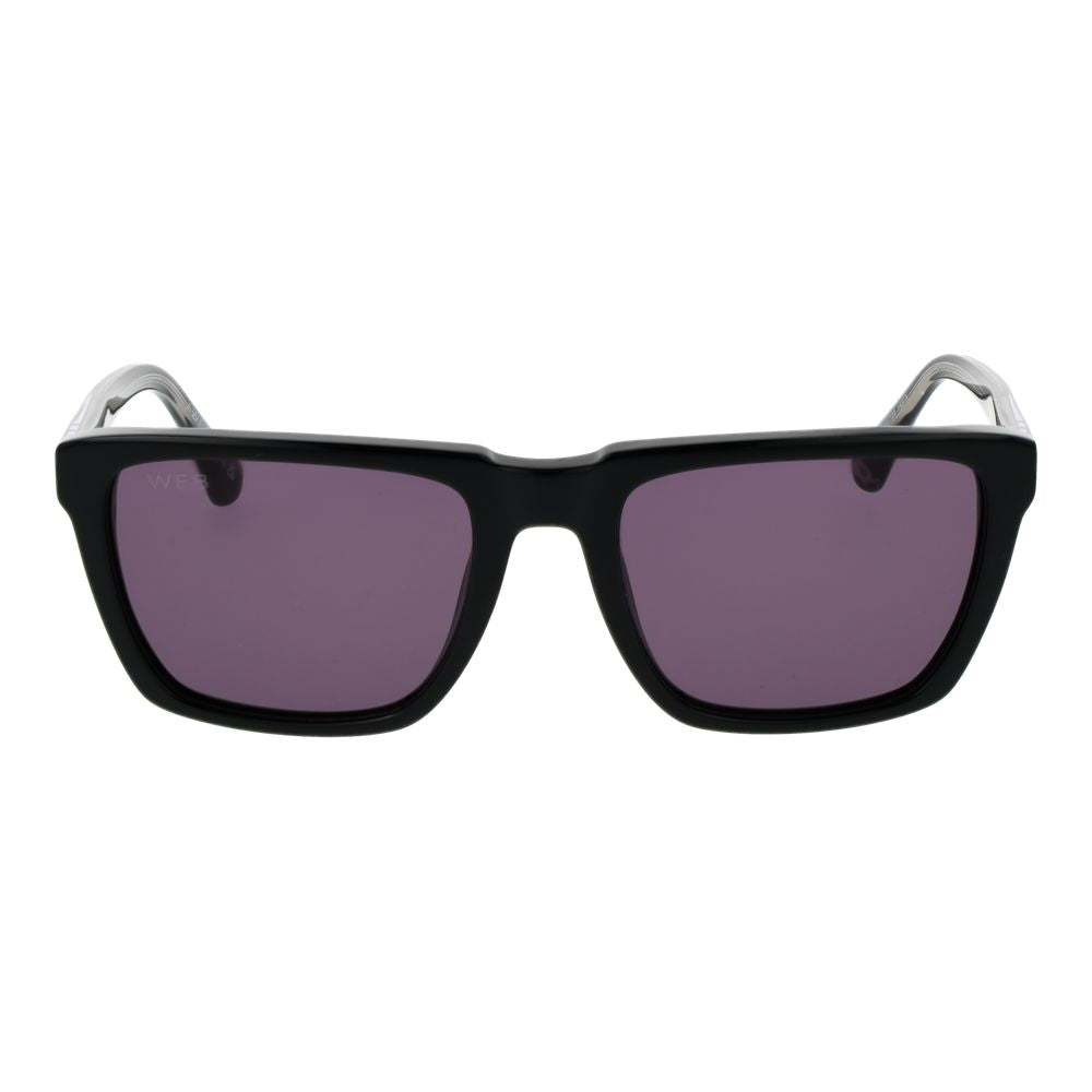 Web Black Acetate Sunglasses