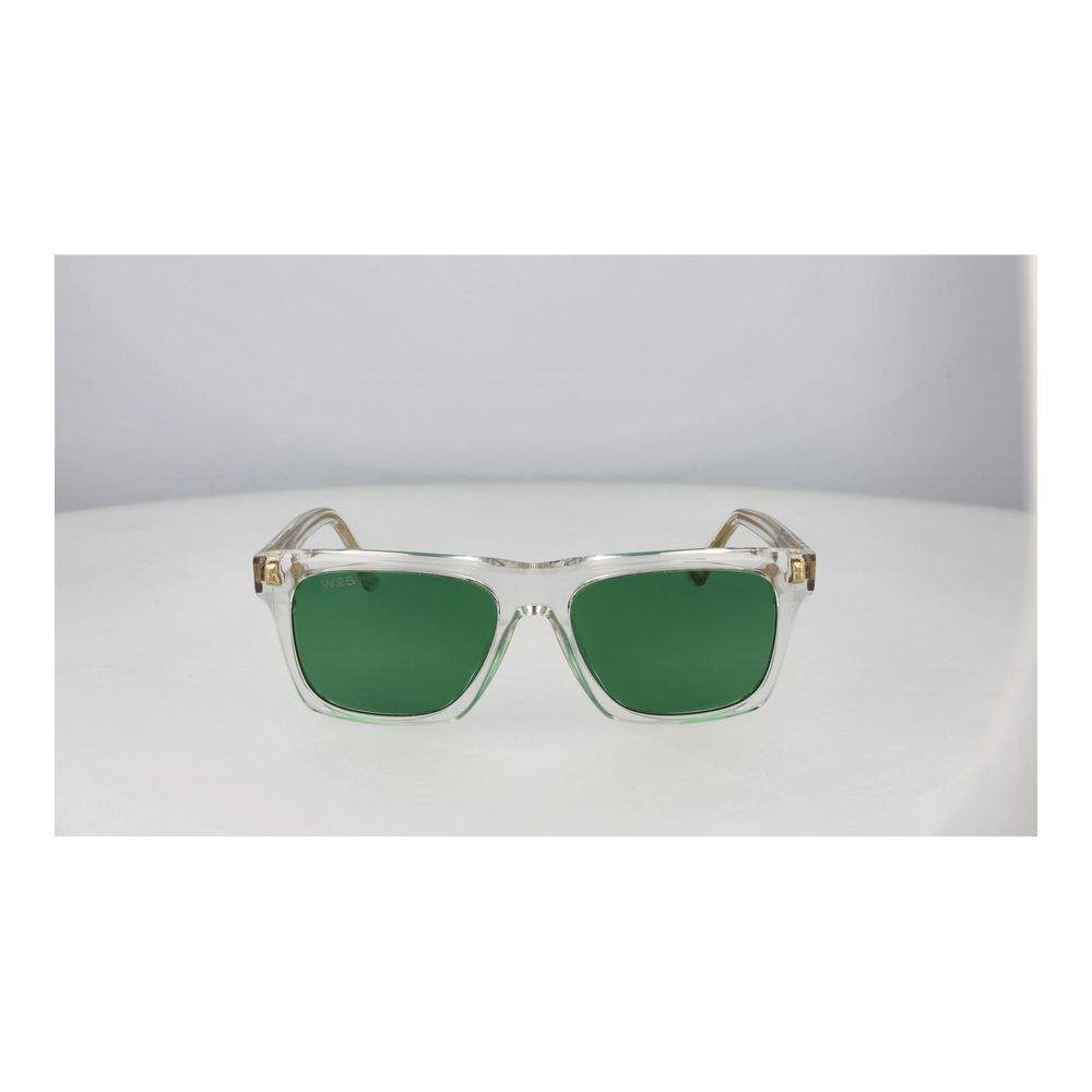 Web Transparent Acetate Sunglasses