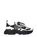 Dolce & Gabbana White Leather Chunky Sneakers