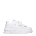 Versace White Leather Sneakers