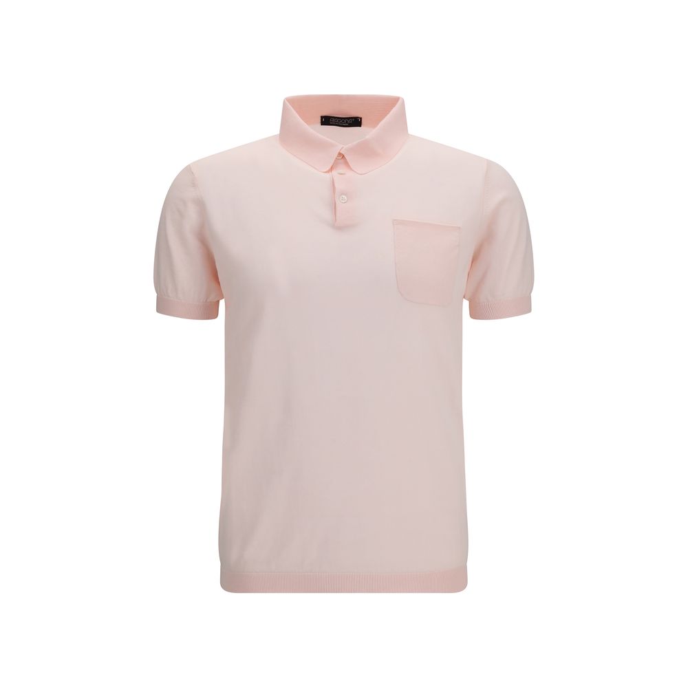 Aragona Cashmere Multicolor Cotton Polo Shirt