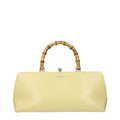 Jil Sander Yellow Leather Handbag