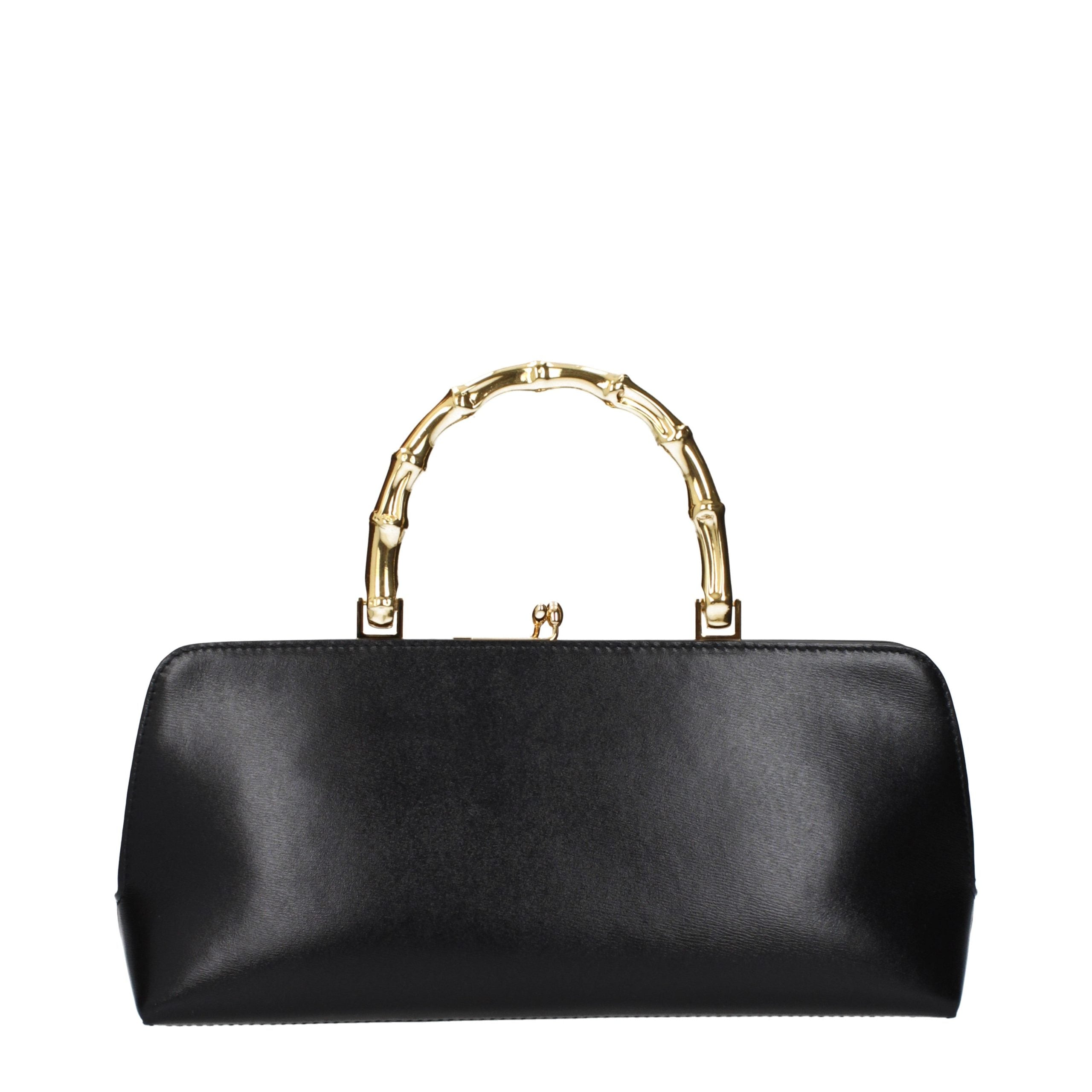 Jil Sander Black Leather Handbag