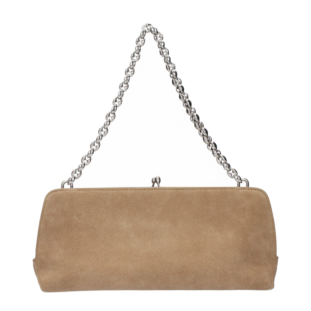 Jil Sander Beige Leather Handbag