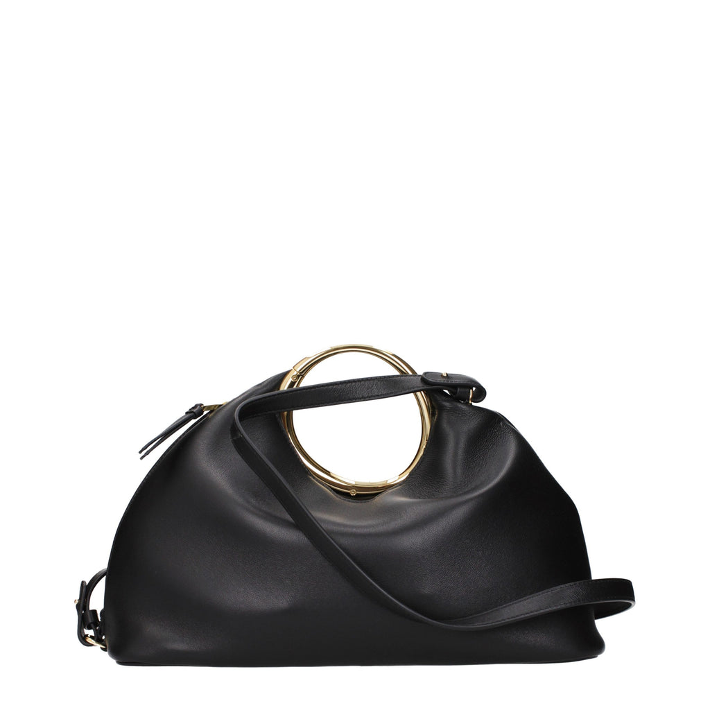 Jacquemus Black Leather Handbag