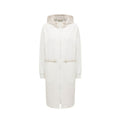 Herno White Cotton Coat