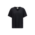 Khaite Black Cotton T-Shirt