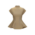 Khaite Beige Viscose Blouse