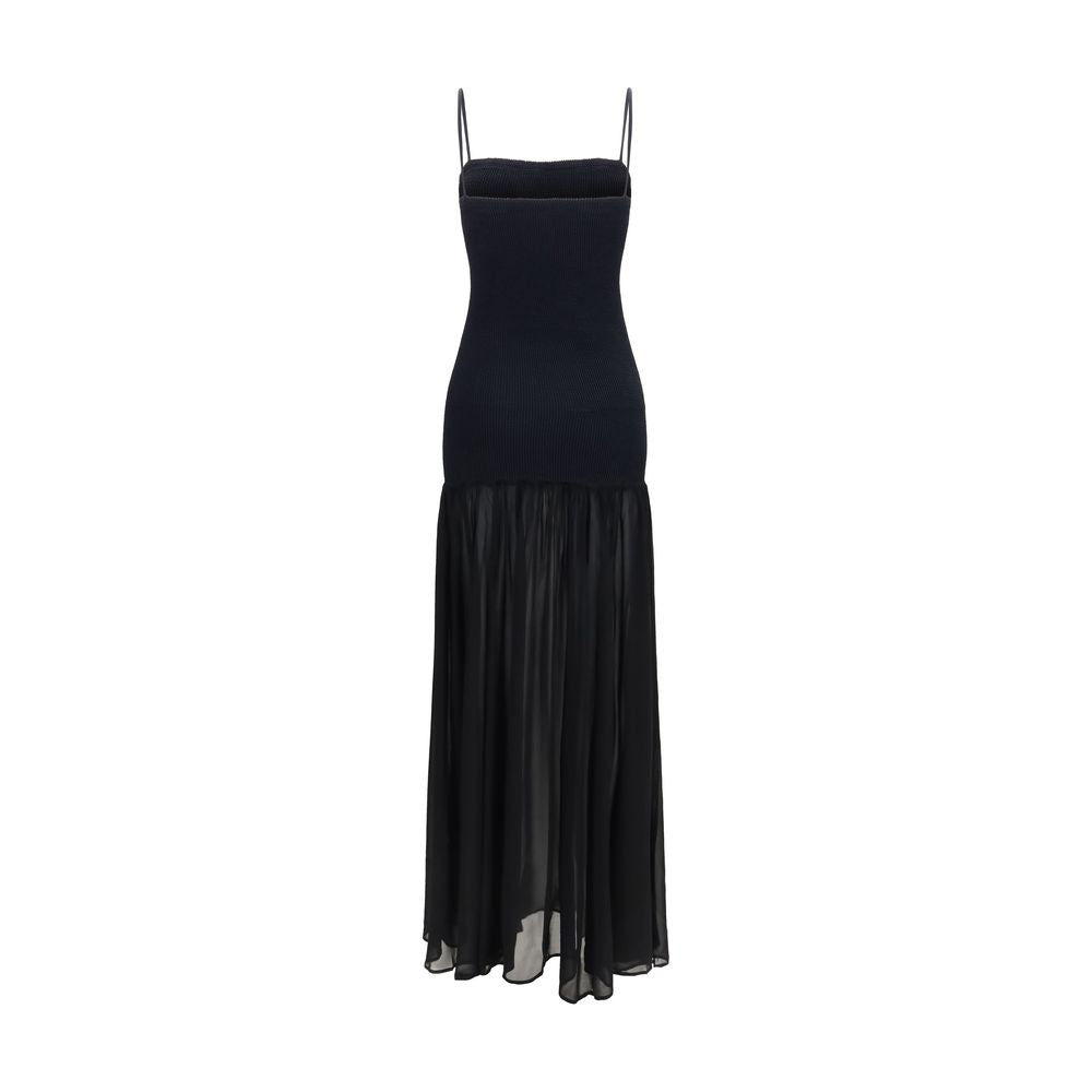 Hunza G Black Polyamide Casual Dress