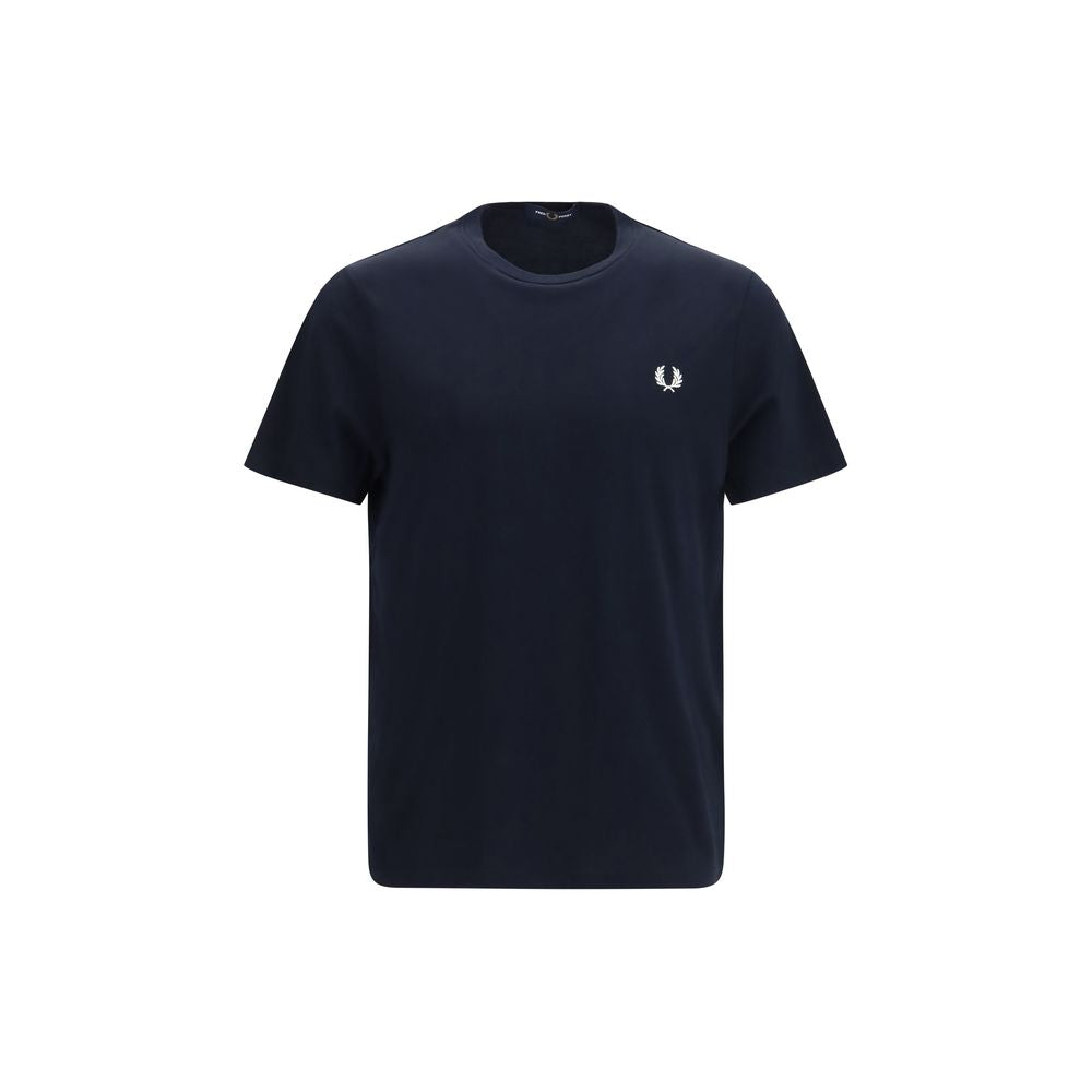 Fred Perry Blue Cotton T-Shirt