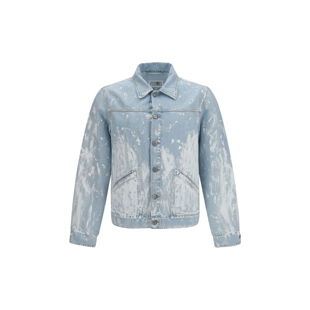 MM6 Blue Cotton Denim Jacket