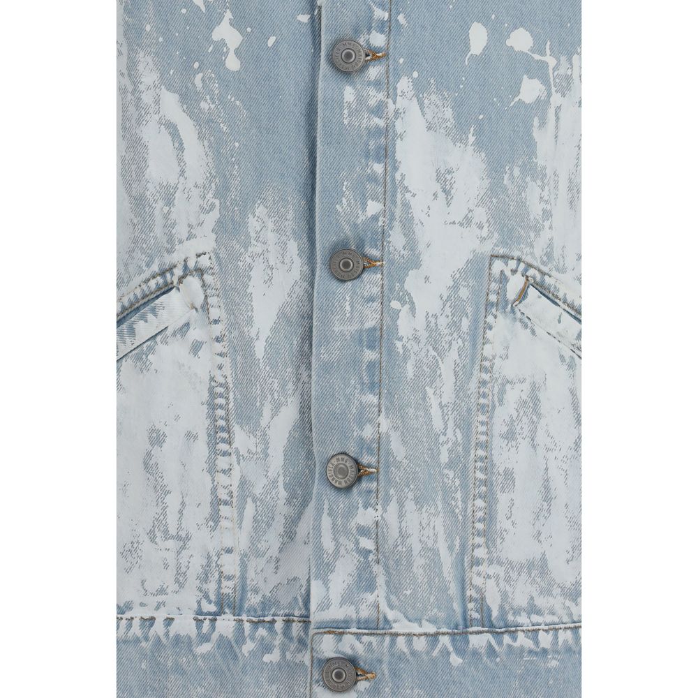 MM6 Blue Cotton Denim Jacket