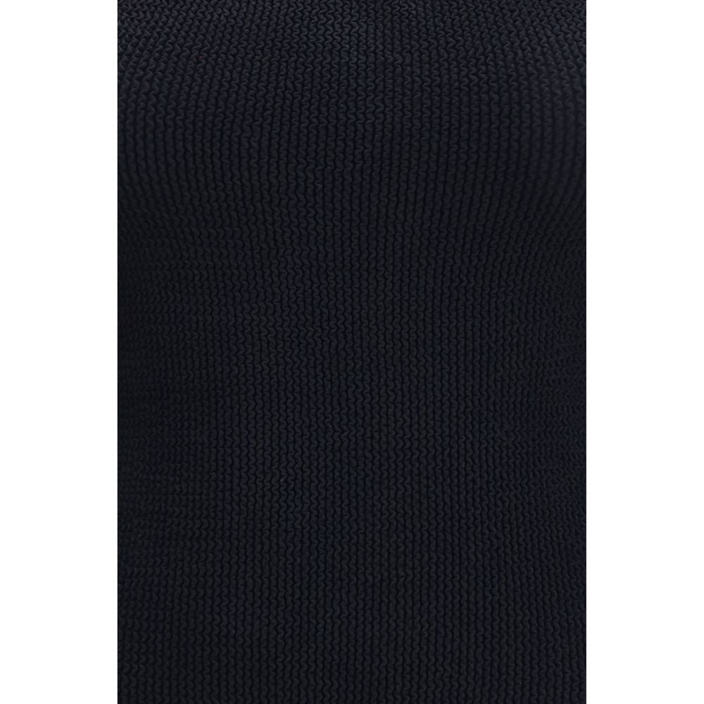 Hunza G Black Polyamide One-Piece Swimsuit