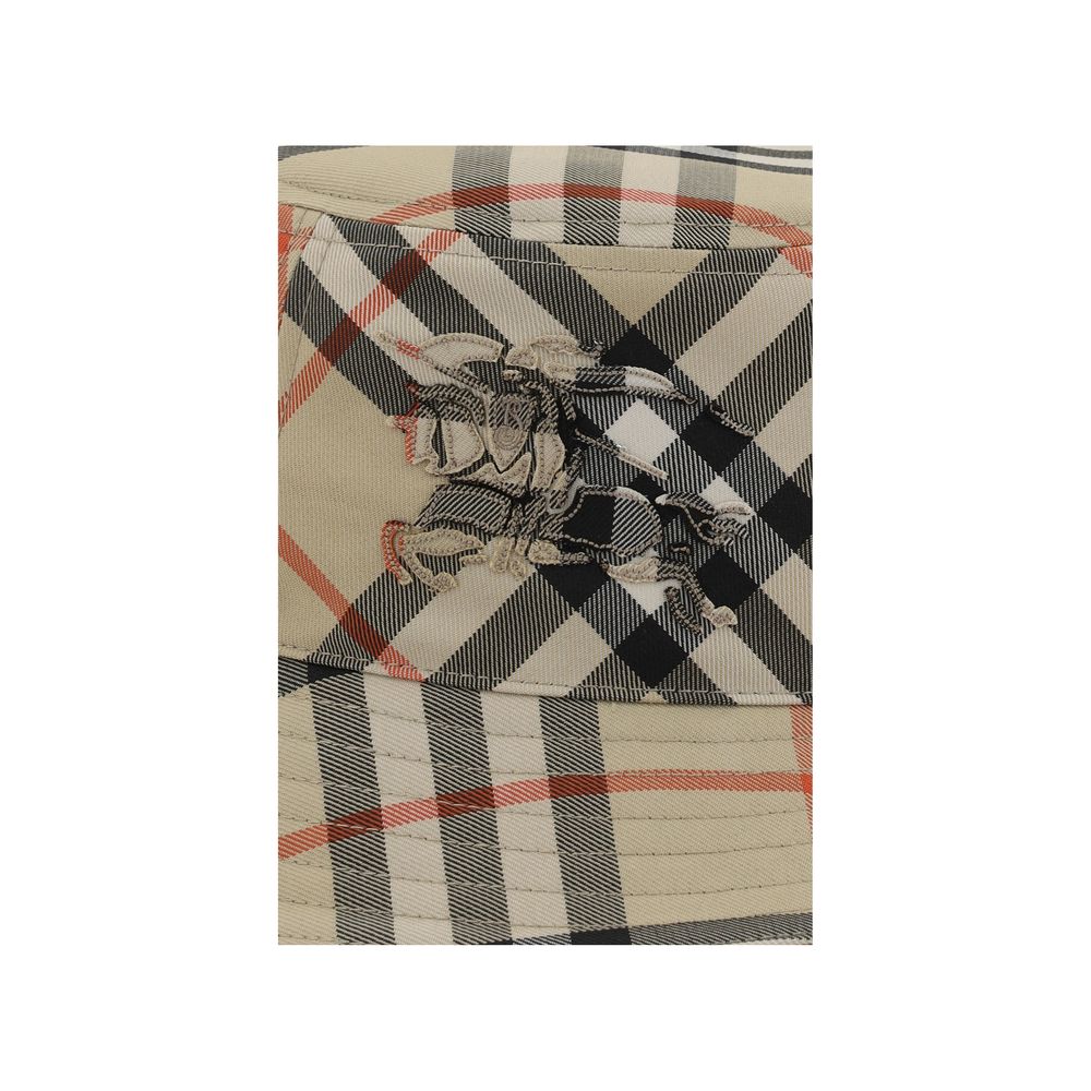 Burberry Beige Polyester Bucket Hat