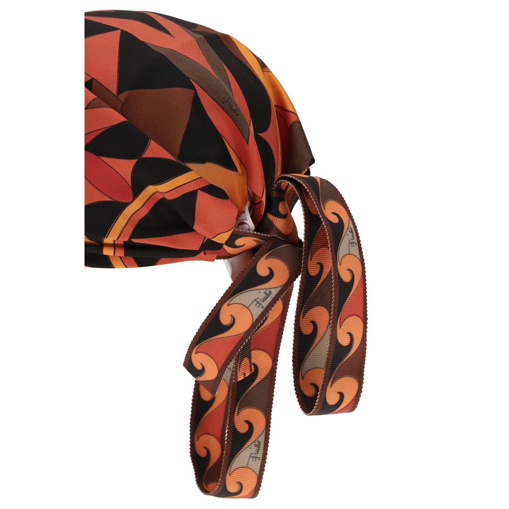 Emilio Pucci Multicolor Silk Hairband