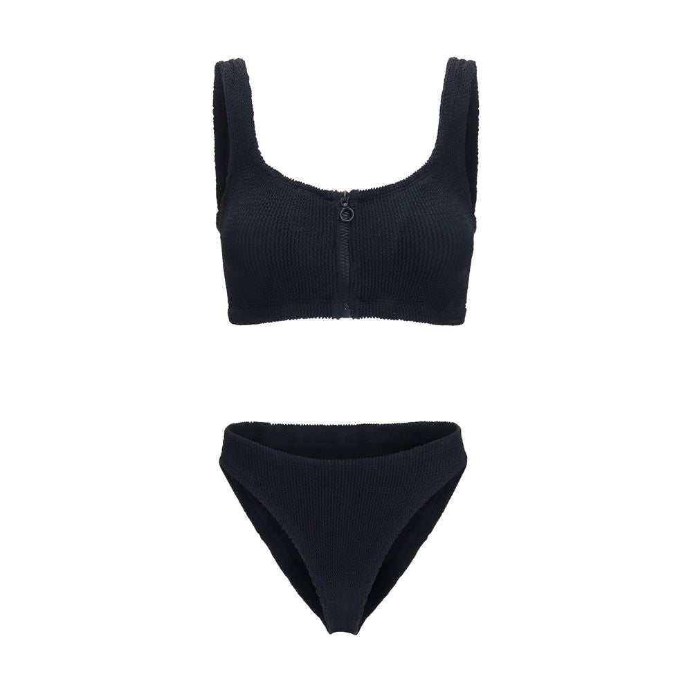 Hunza G Black Polyamide Bikini