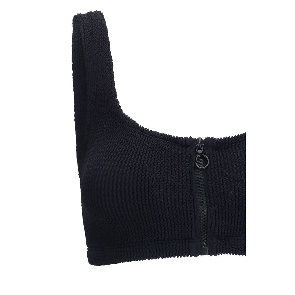 Hunza G Black Polyamide Bikini