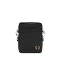 Fred Perry Black Nylon Shoulder Bag