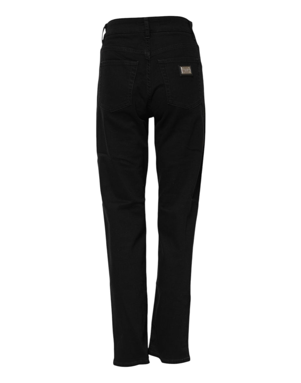 Dolce & Gabbana Black Boyfriend Cotton Stretch Denim Jeans