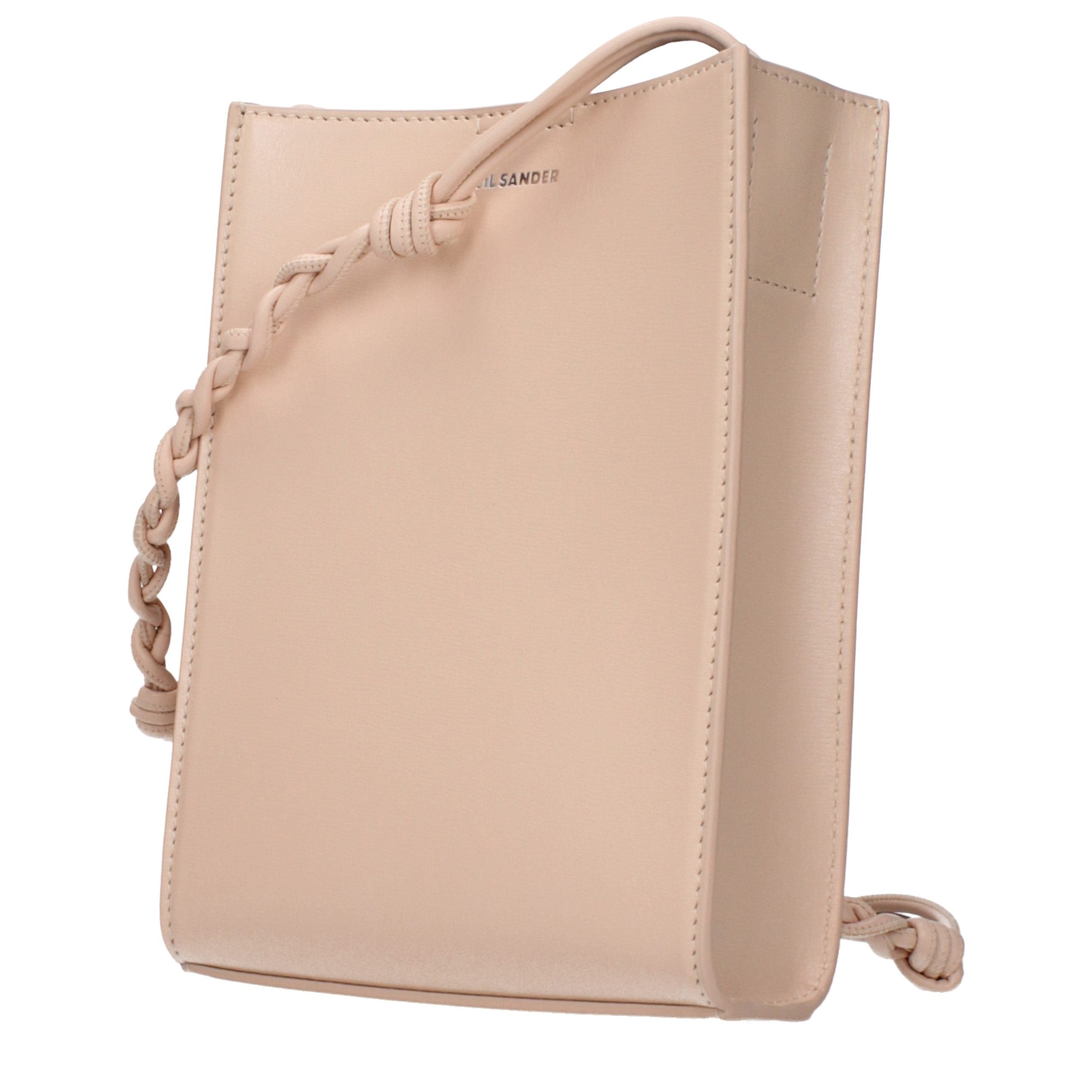 Jil Sander Pink Leather Crossbody Bag