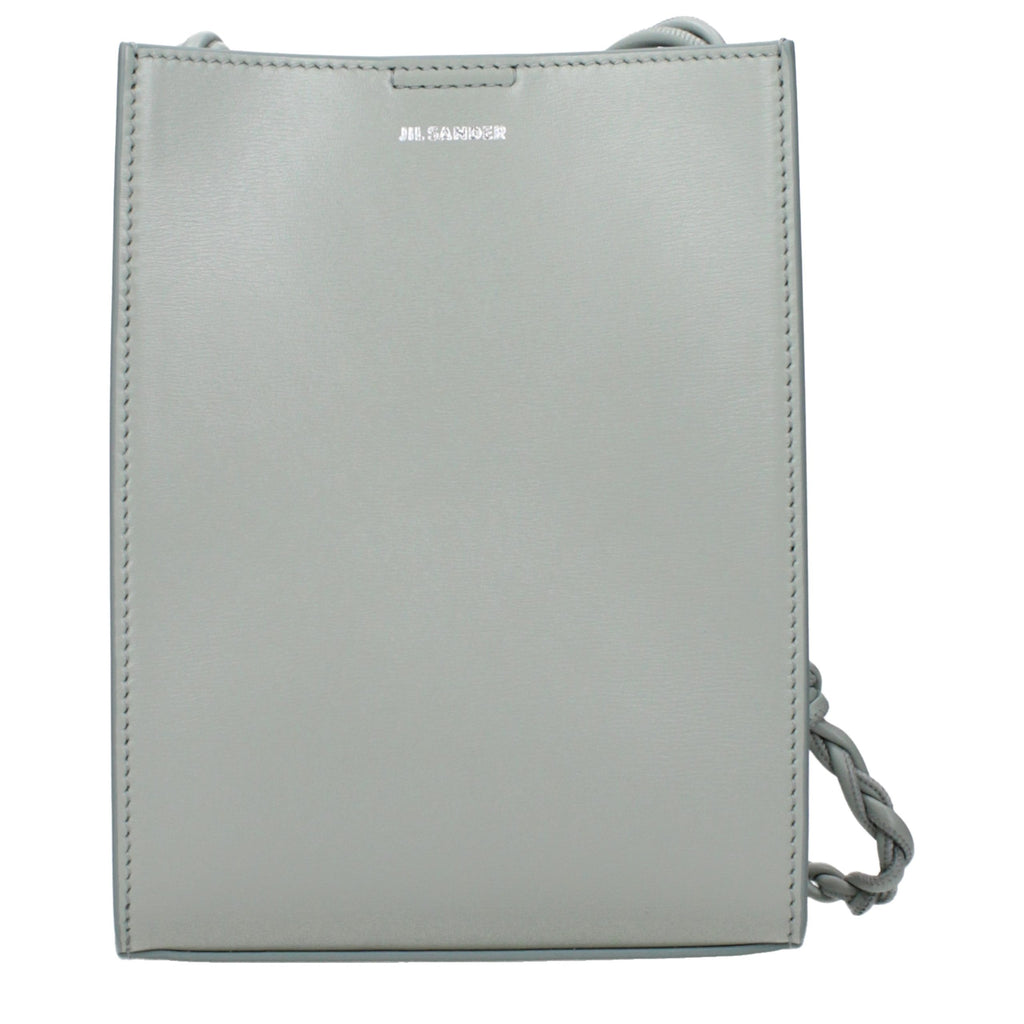 Jil Sander Green Leather Crossbody Bag