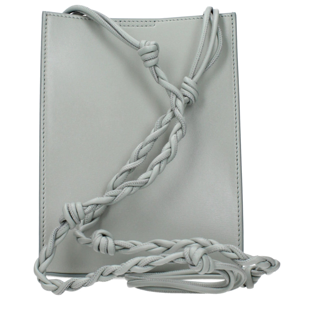 Jil Sander Green Leather Crossbody Bag