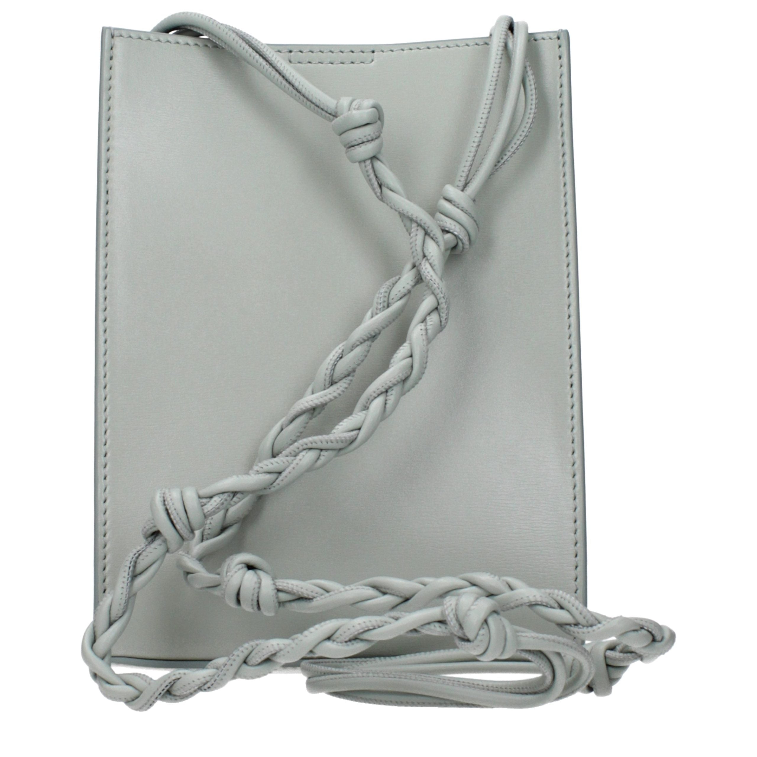 Jil Sander Green Leather Crossbody Bag