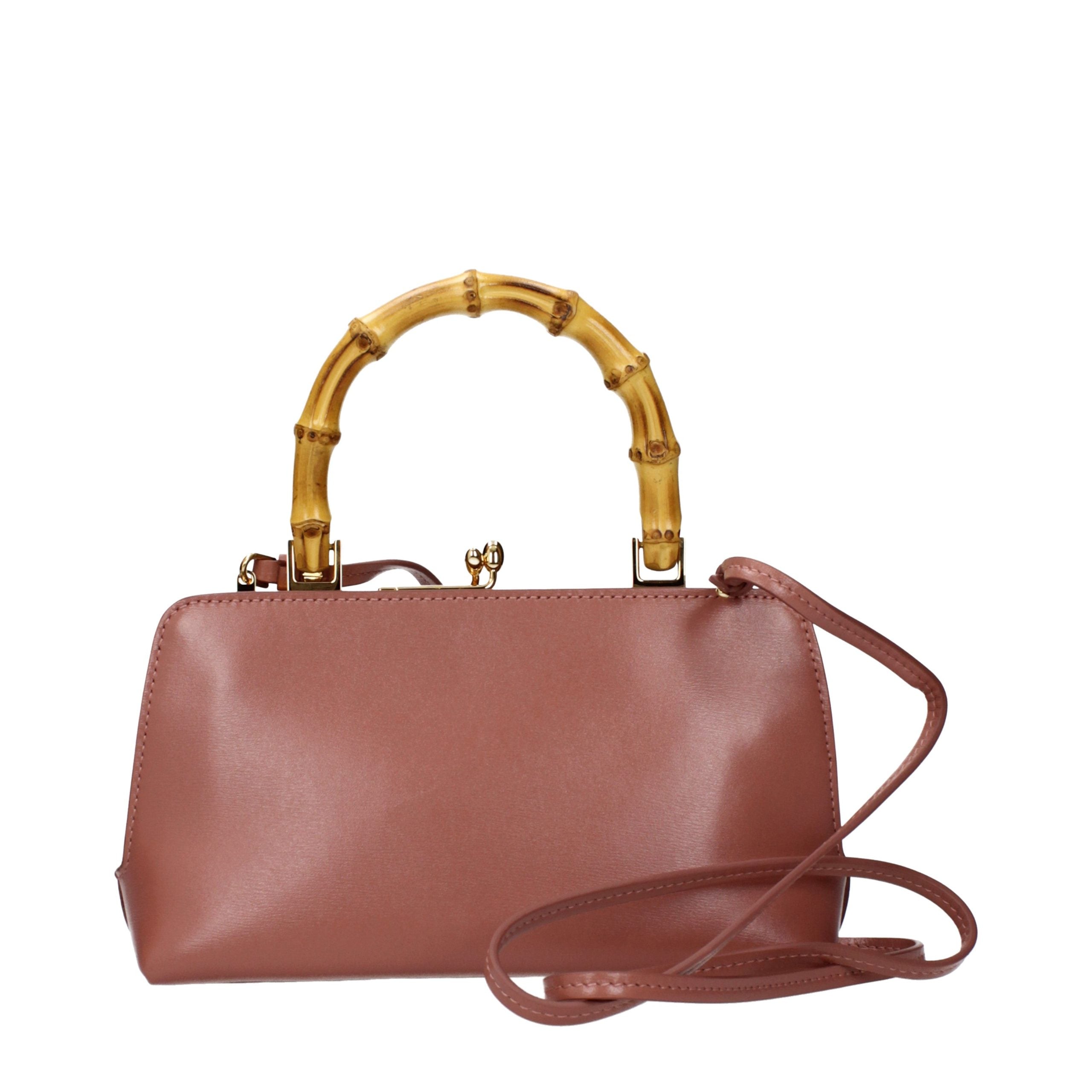 Jil Sander Pink Leather Handbag