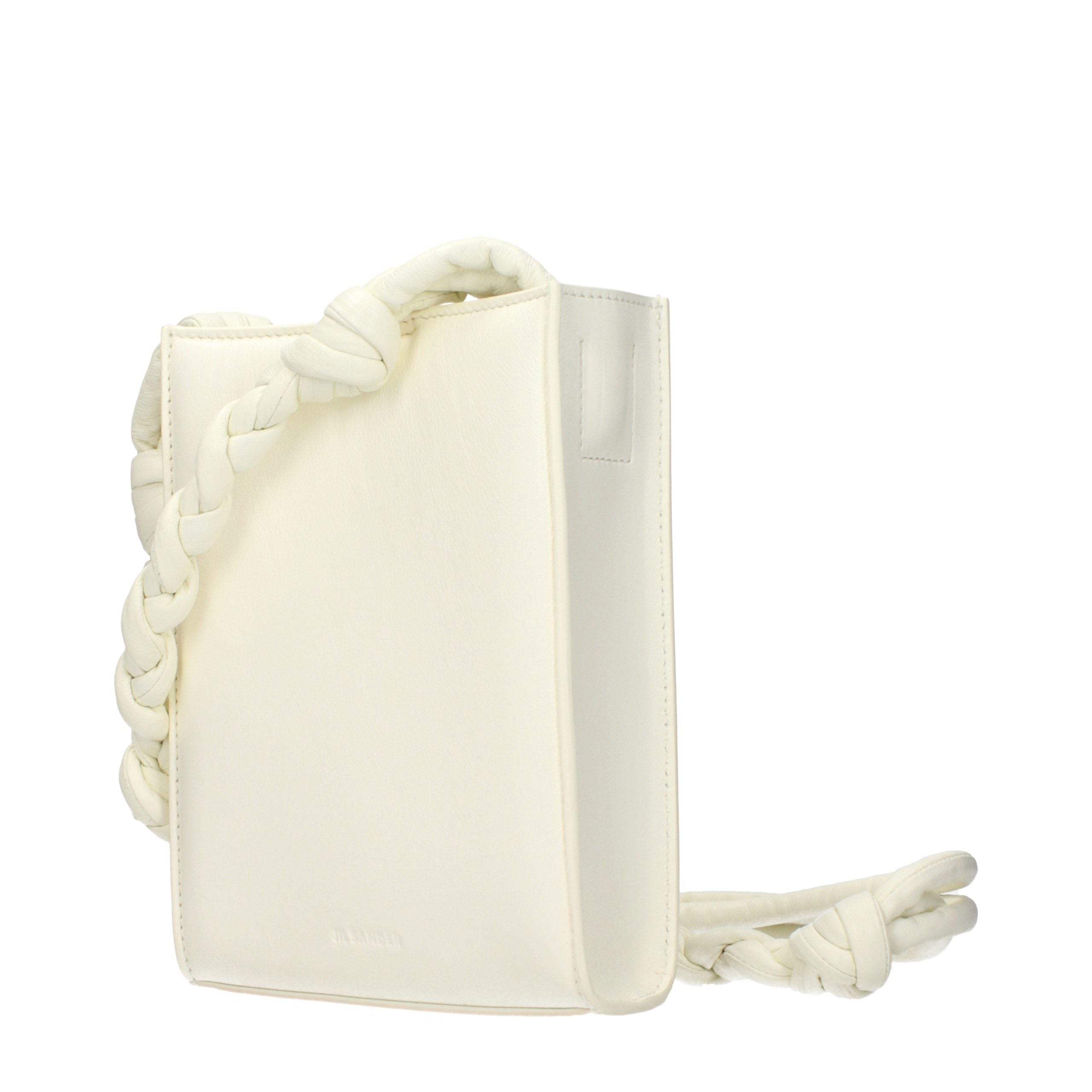 Jil Sander White Leather Crossbody Bag