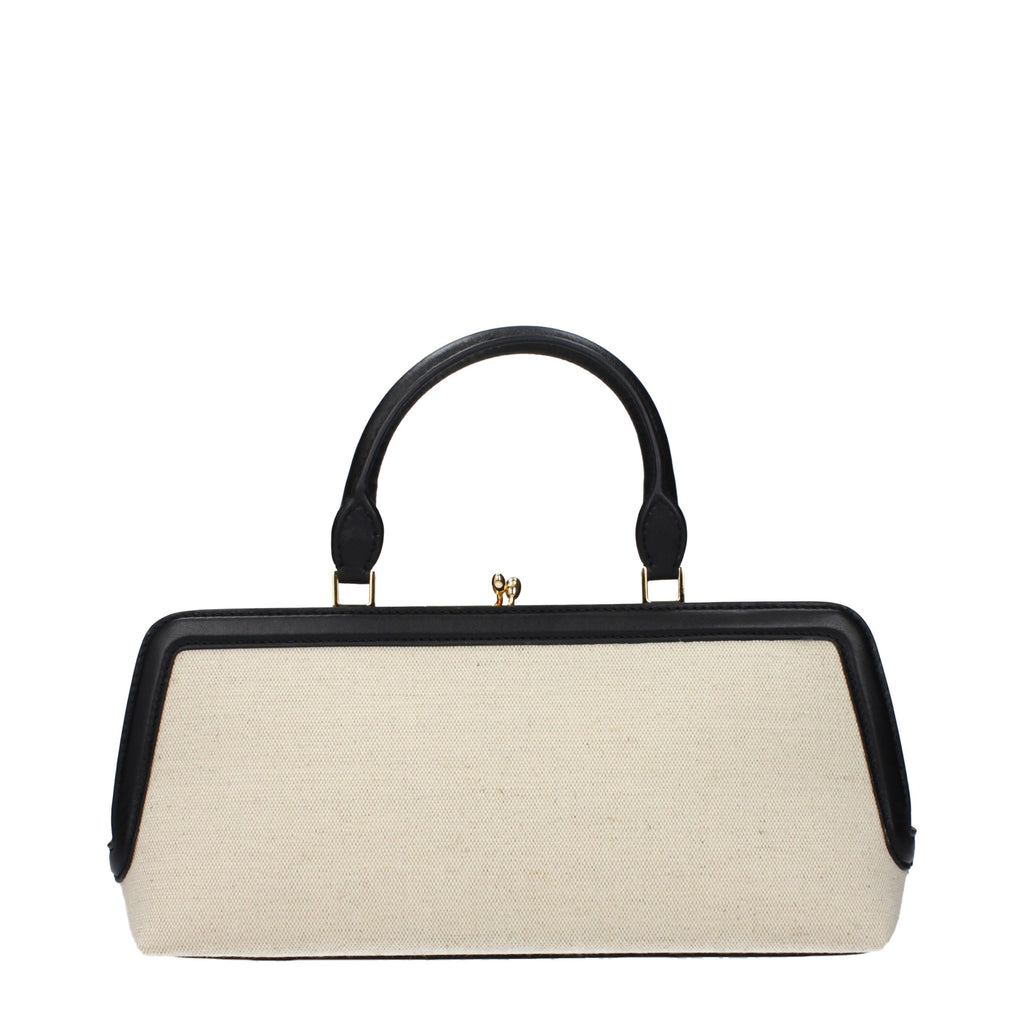 Jil Sander Beige Fabric Handbag