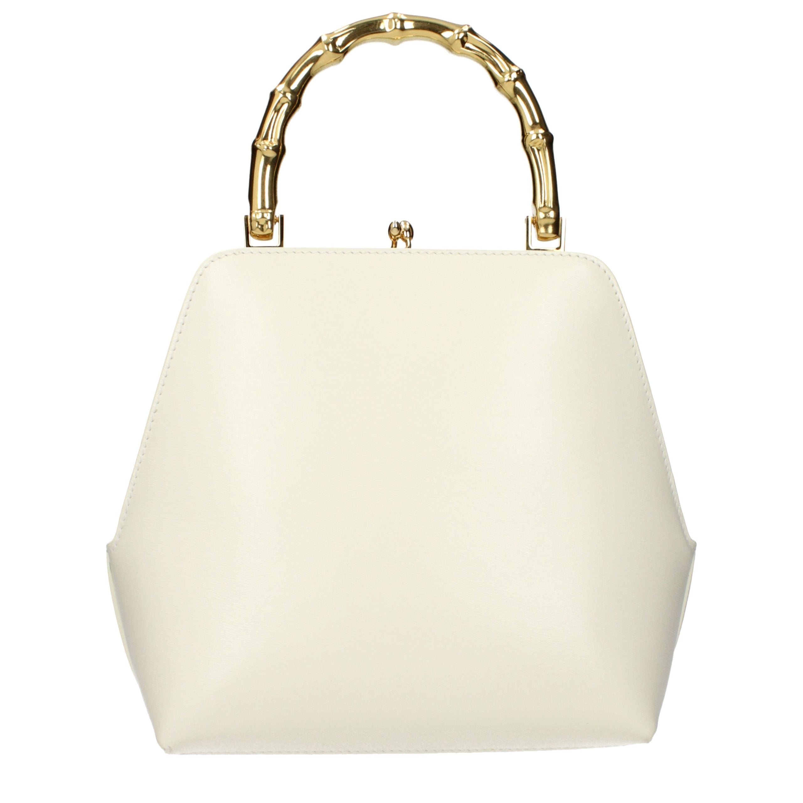 Jil Sander Beige Leather Handbag