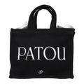 Patou Black Cotton Handbag