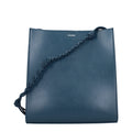 Jil Sander Blue Leather Shoulder Bag