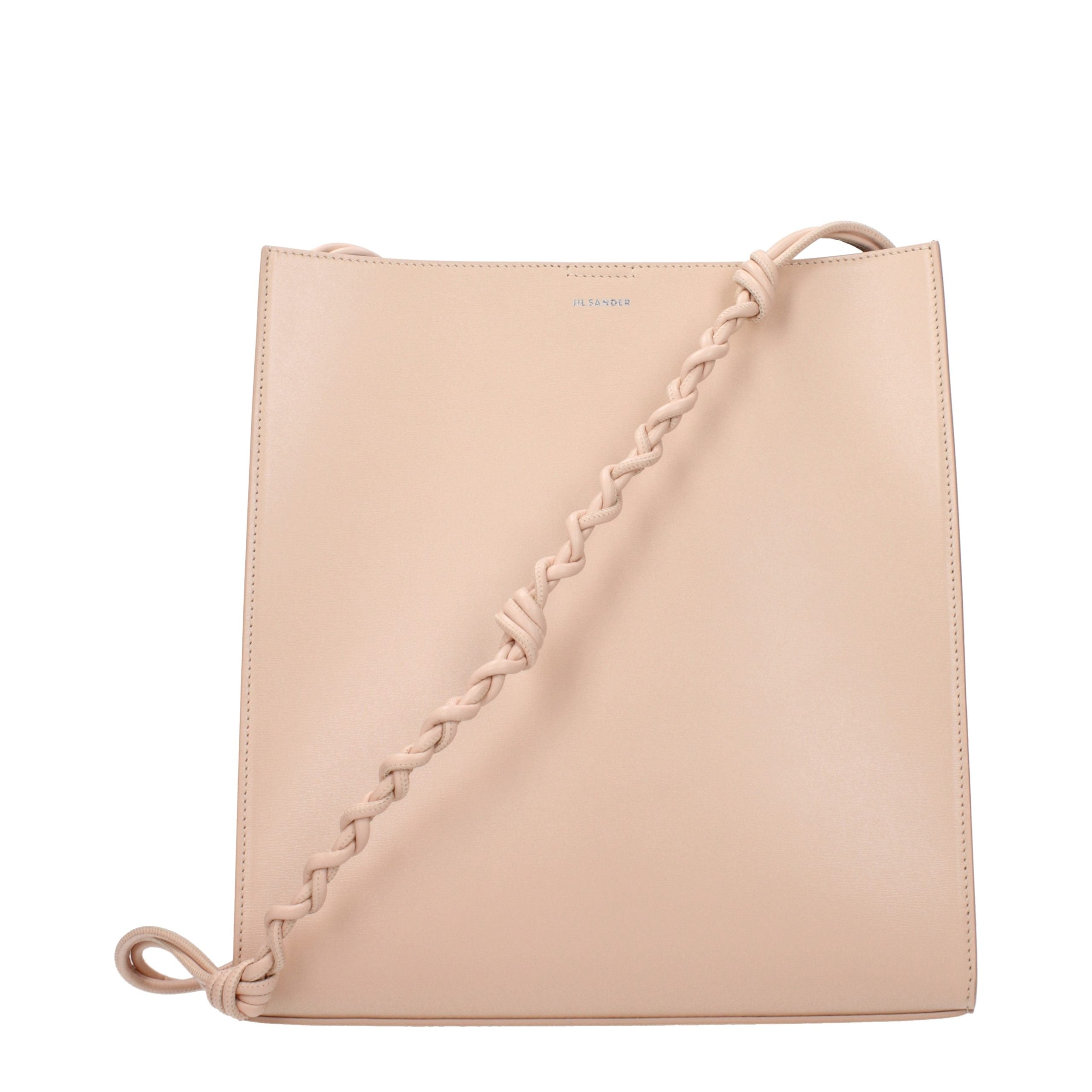 Jil Sander Pink Leather Shoulder Bag
