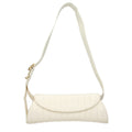 Jil Sander White Leather Shoulder Bag