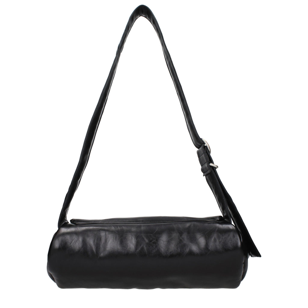 Jil Sander Black Leather Crossbody Bag