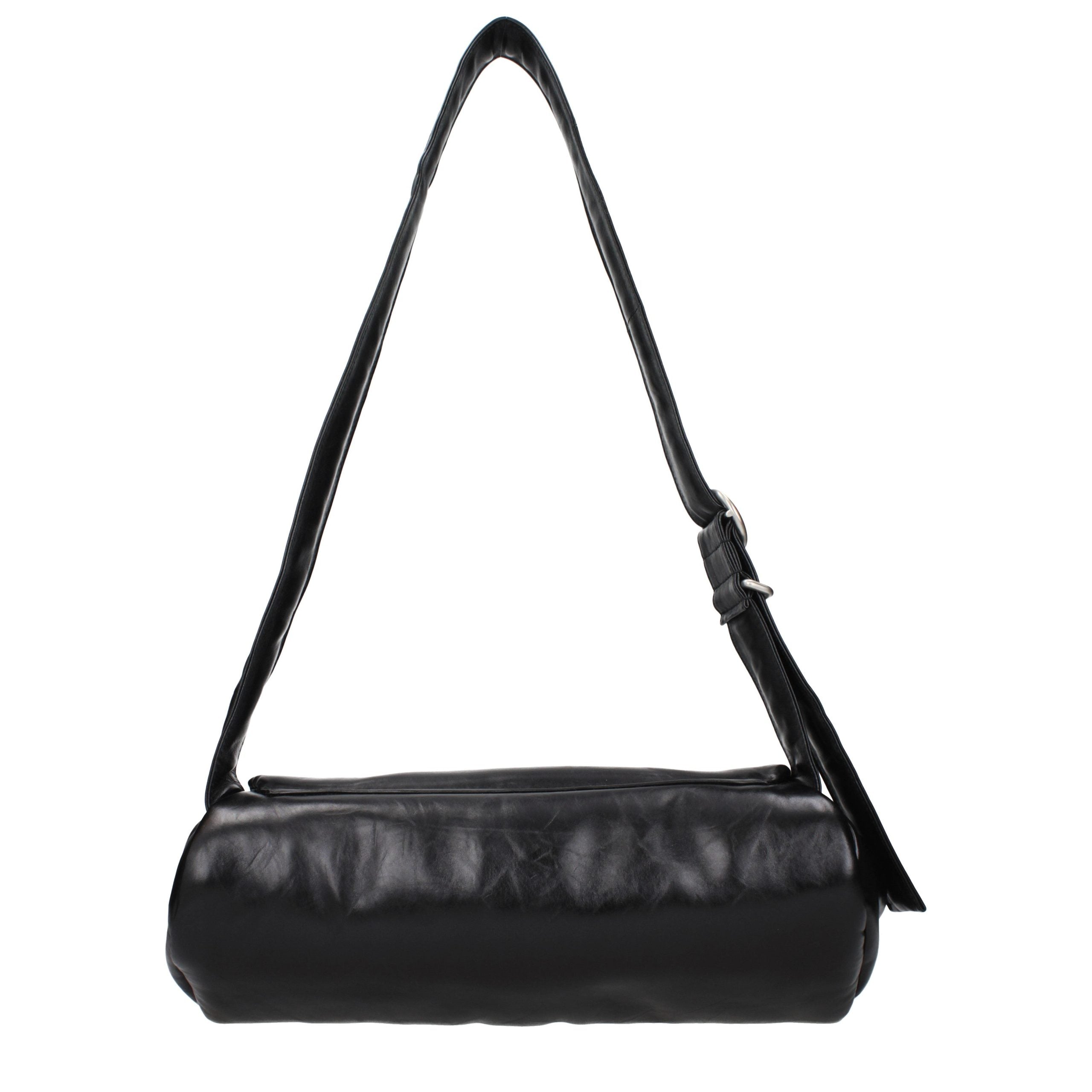 Jil Sander Black Leather Crossbody Bag