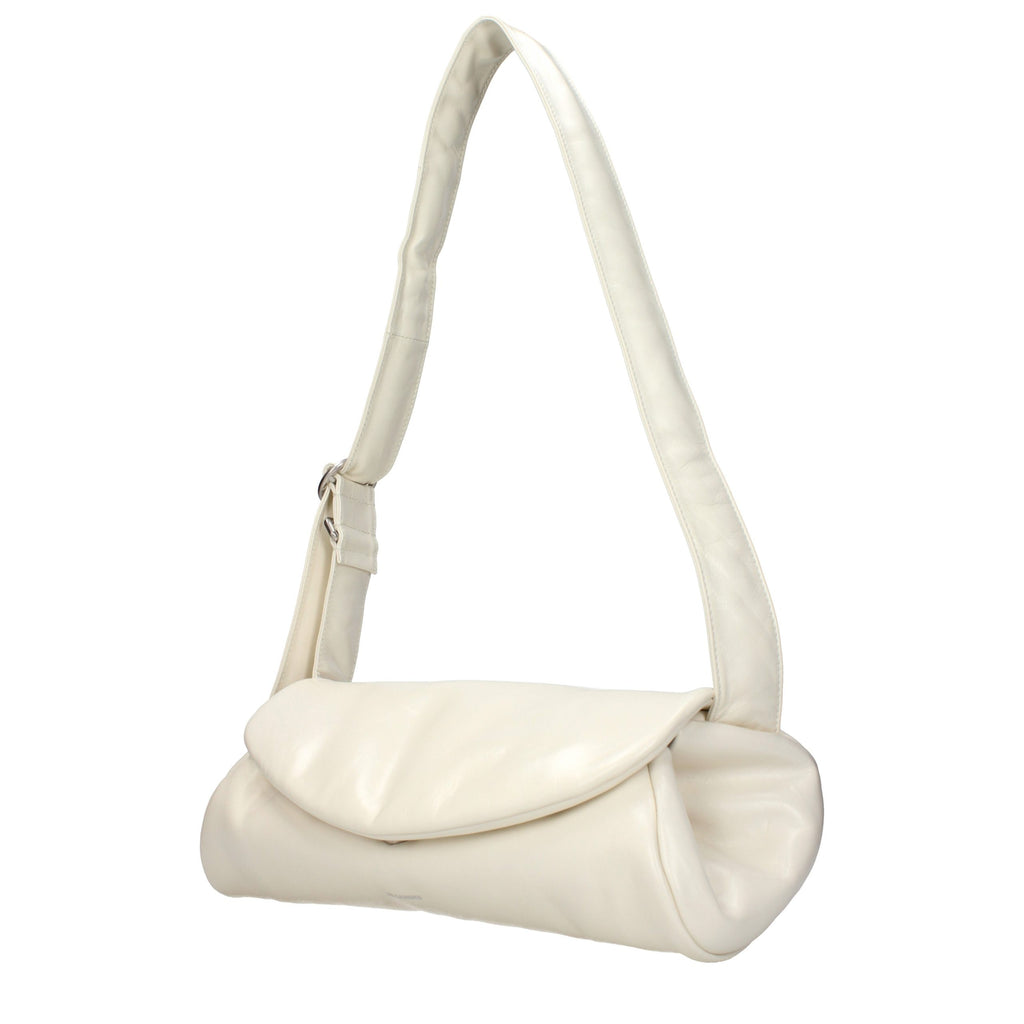 Jil Sander Beige Leather Crossbody Bag