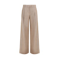 Brunello Cucinelli Beige Linen Casual Pants