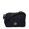 Versace Blue Fabric Crossbody Bag