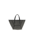 Brunello Cucinelli Black Calf Leather Bos Taurus Shoulder Bag